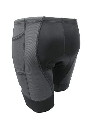 Compression Triathlon Shorts with Pad 4 Pocket