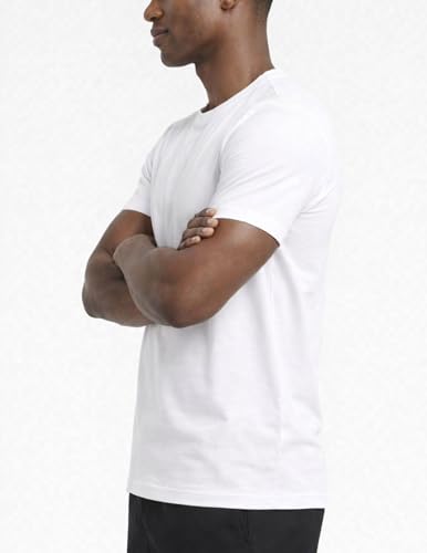 5-Pack Men's Quick Dry Athletic Crew Neck Workout T-Shirts