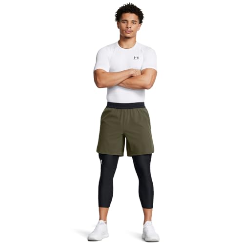 Men's HeatGear 3/4 Compression Leggings