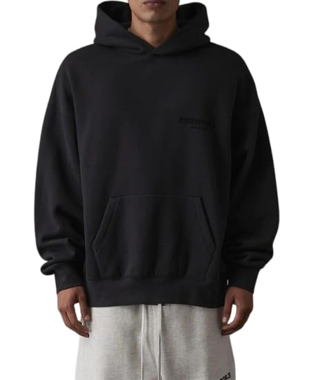 Unisex Cotton Blend Oversized Pullover Hoodie