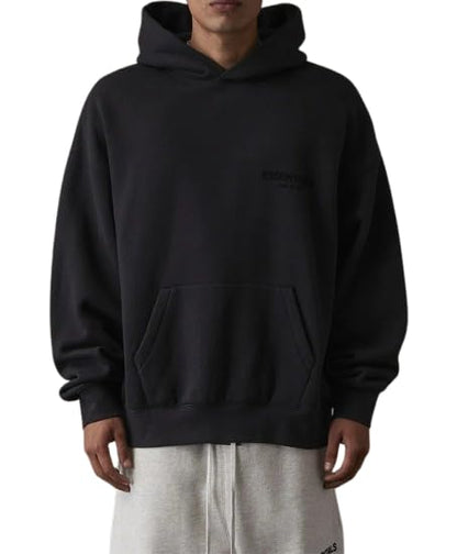 Unisex Cotton Blend Oversized Pullover Hoodie
