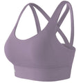 Shock Absorption Push Up Sports Bra Yoga Vest