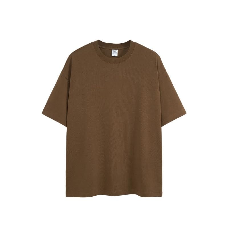 Men's Loose Fit Soft Cotton Short Sleeve T-Shirt