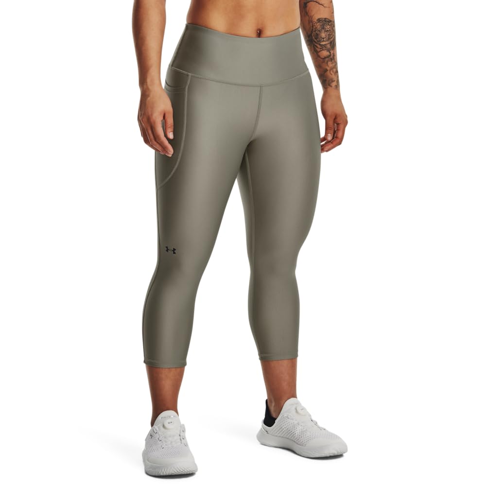 High Waisted Pocketed Capri Leggings