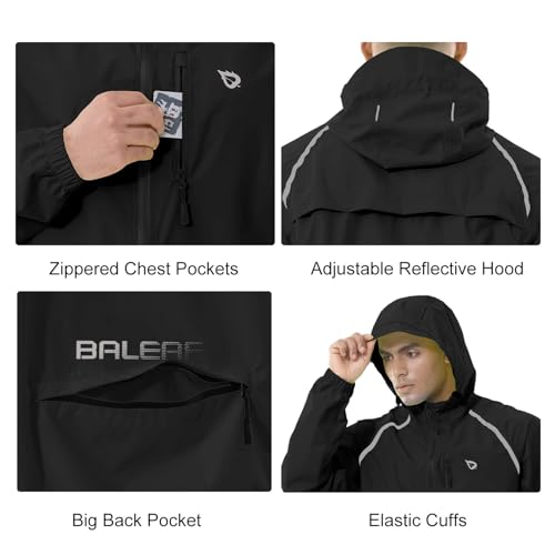 Waterproof Windbreaker Running Jacket Hooded