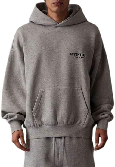 Unisex Oversized Cotton Blend Pullover Hoodie