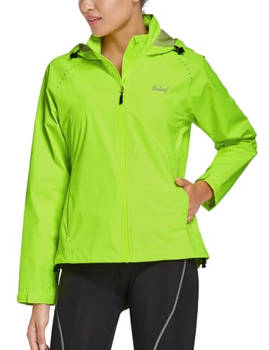 Waterproof Packable Running Cycling Rain Jacket Hooded