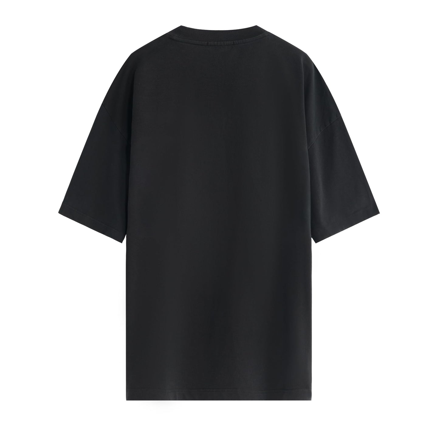 Oversized Unisex Graphic Embroidered Streetwear T-Shirt