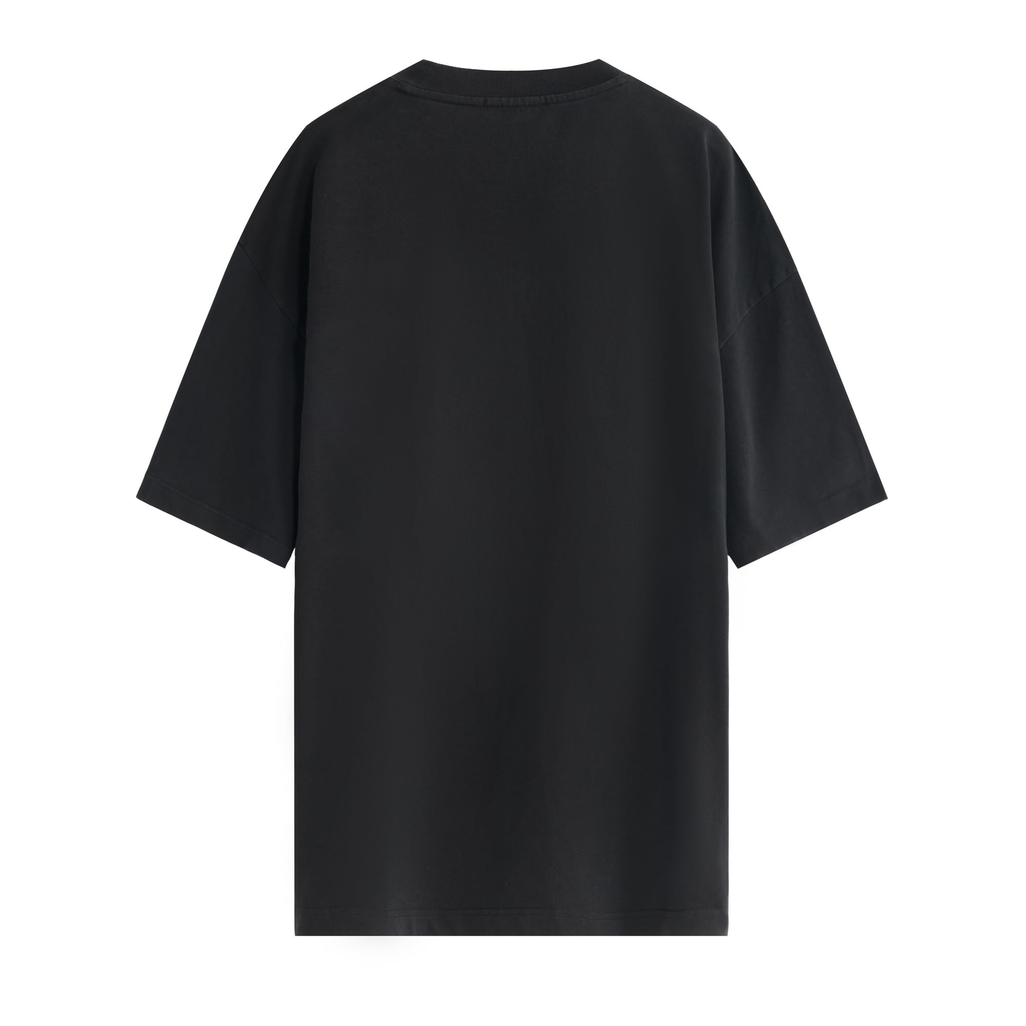 Oversized Unisex Graphic Embroidered Streetwear T-Shirt