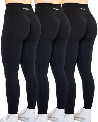 Women's Seamless Scrunch Workout Leggings