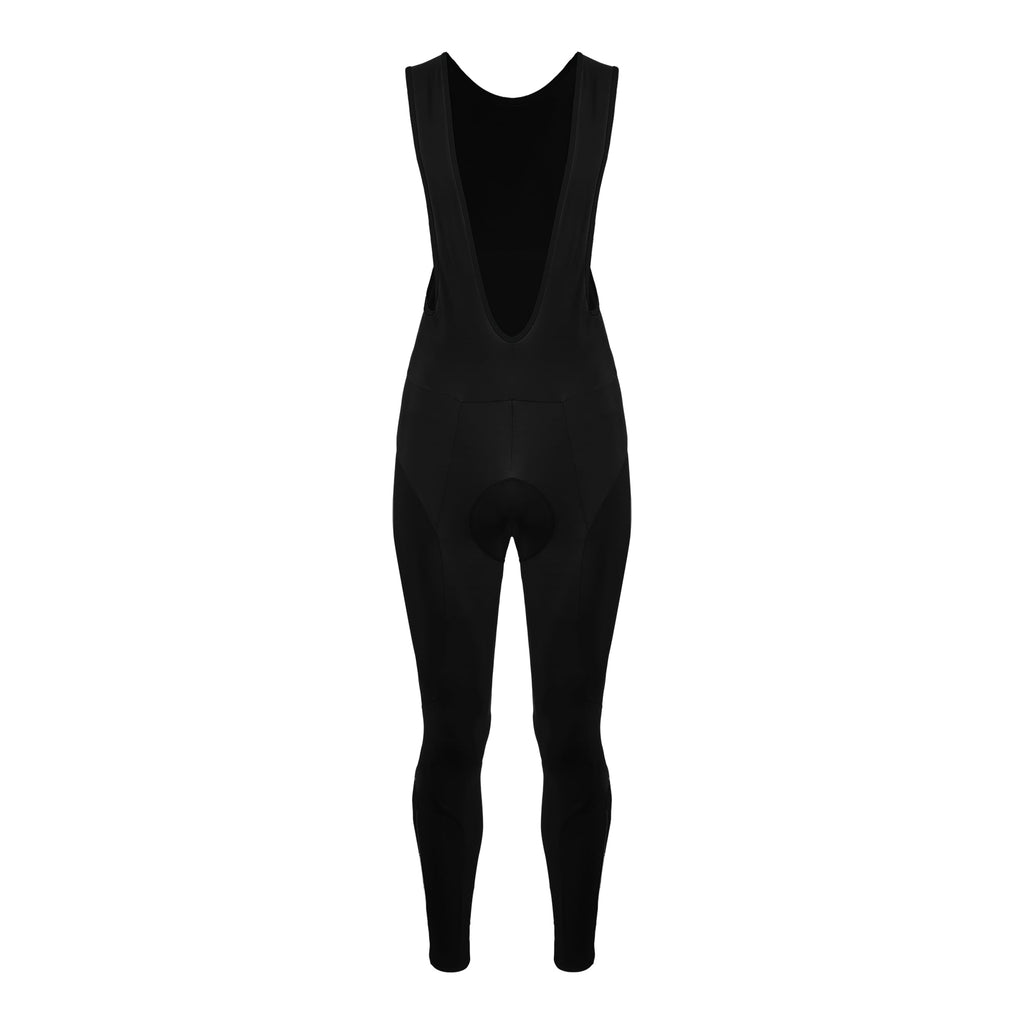 Men's Thermal Fleece Cycling Bib Tights Chamois Bike Leggings