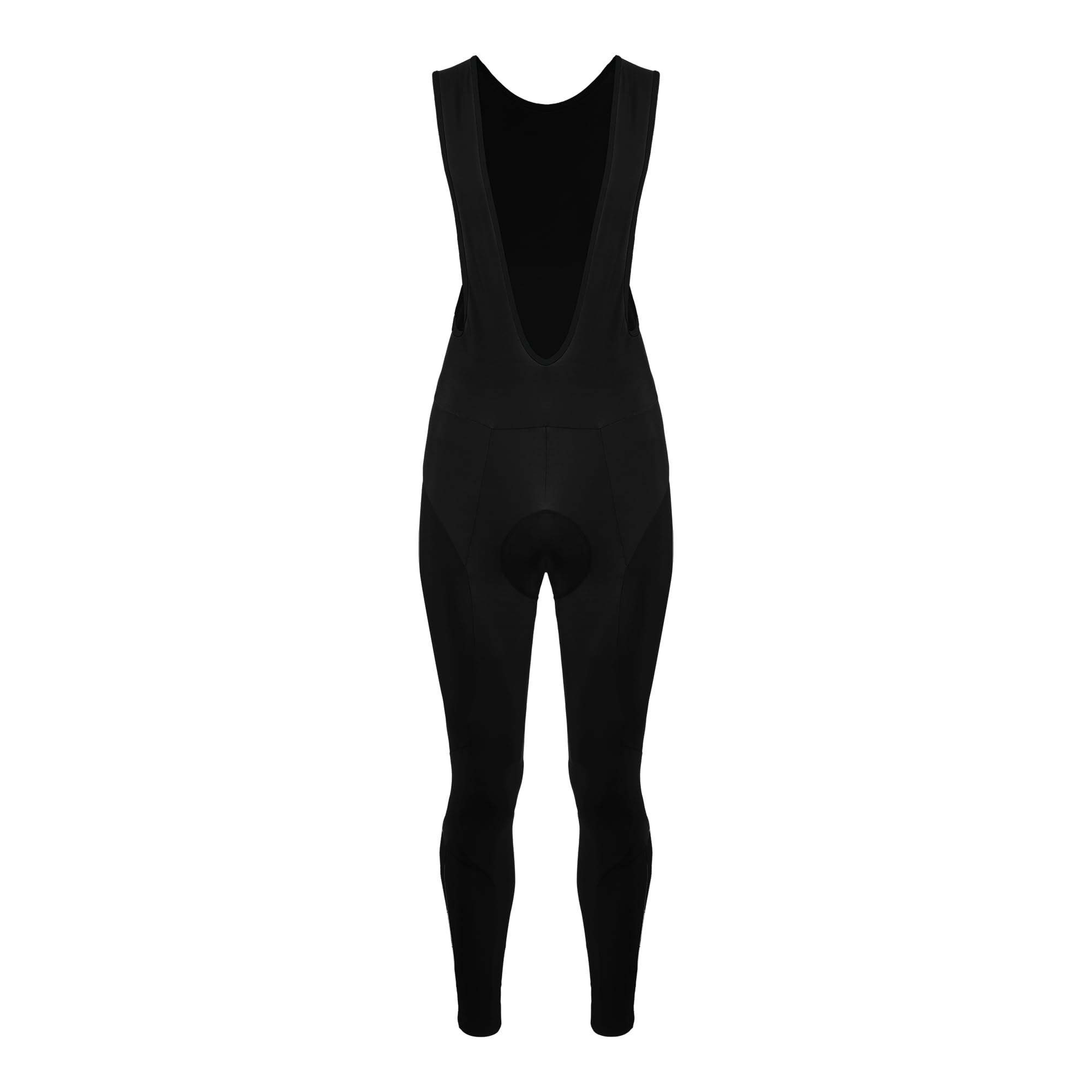 Men's Thermal Fleece Cycling Bib Tights Chamois Bike Leggings