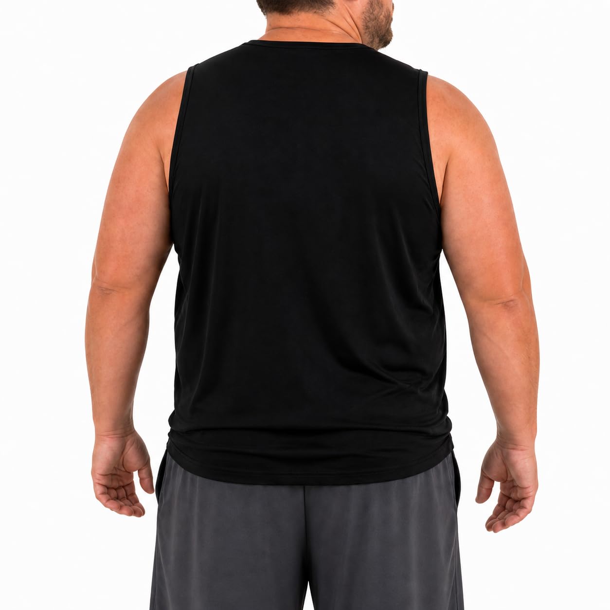 Men's Dry Fit Muscle Tank Top Athletic Sleeveless Shirt