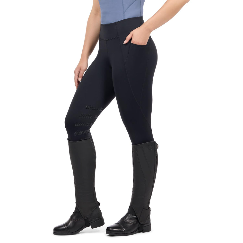 Cooling Knee Patch Riding Tights with Pockets