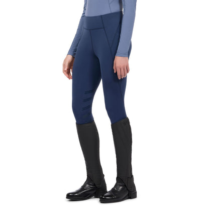 Cooling Knee Patch Riding Tights with Pockets