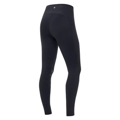 Cooling Knee Patch Riding Tights with Pockets