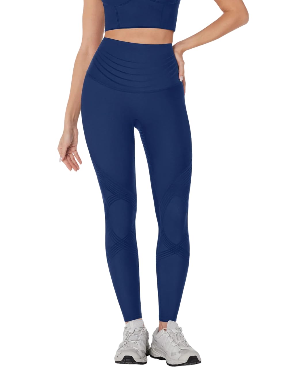 Seamless Sculpt Reversible Core Support Workout Leggings