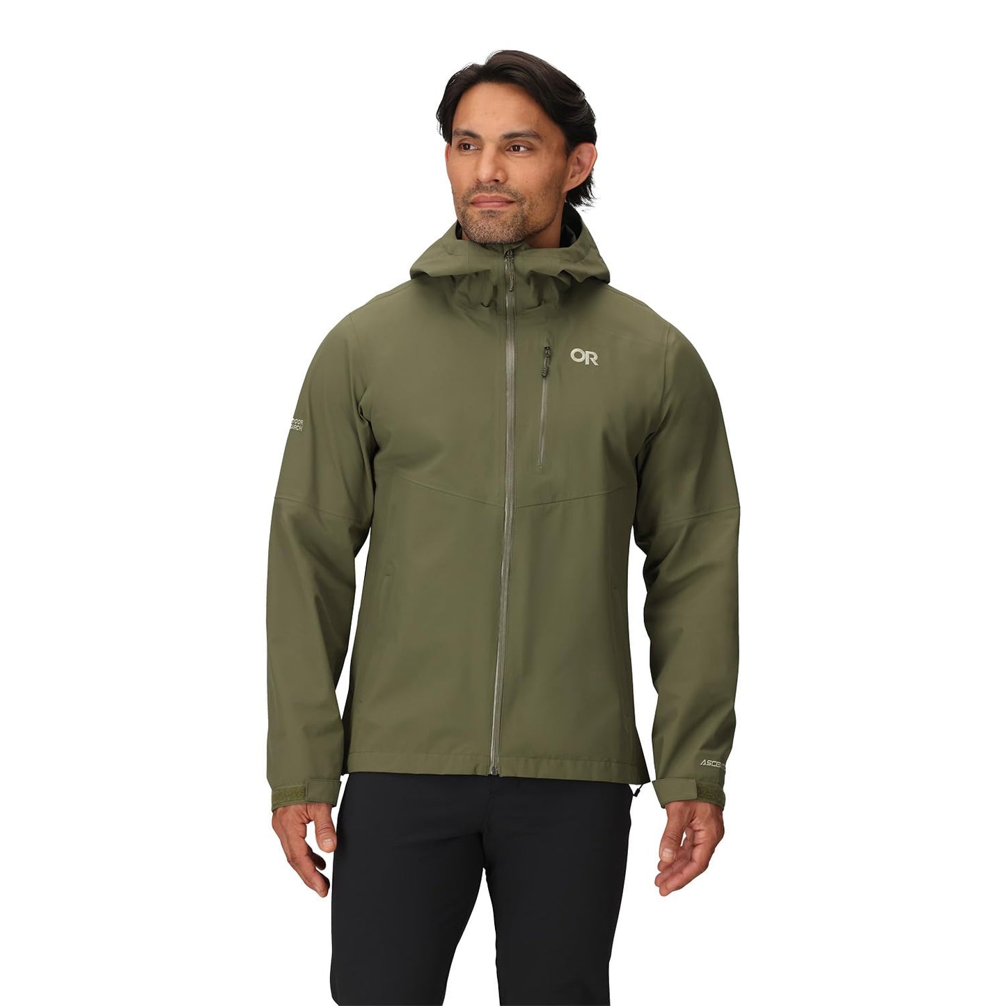 Waterproof Windproof Hooded 3L Rain Jacket