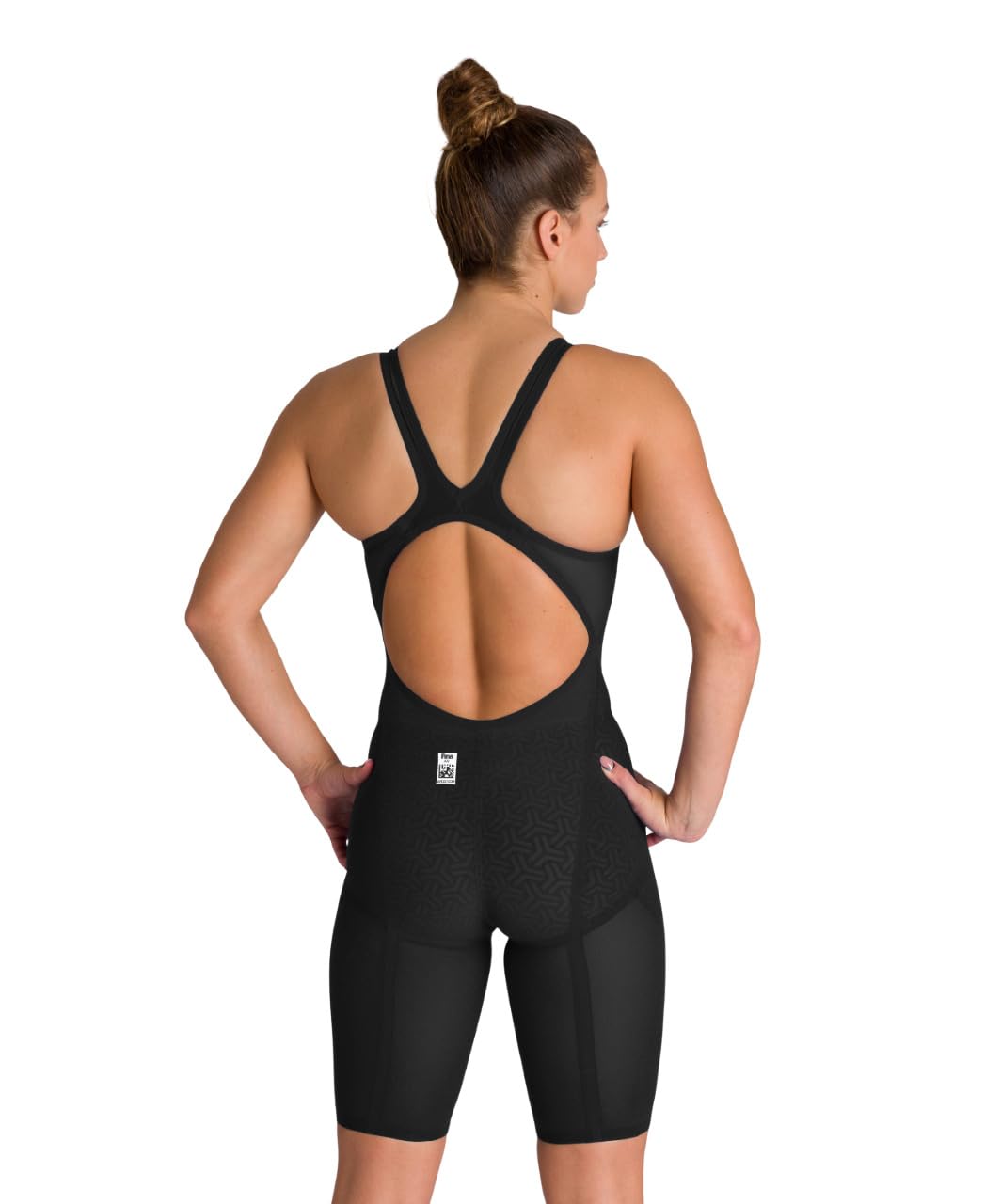 Carbon Glide Open Back Racing Kneeskin Swimsuit