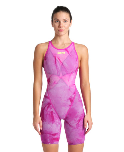 Carbon Glide Open Back Racing Kneeskin Swimsuit