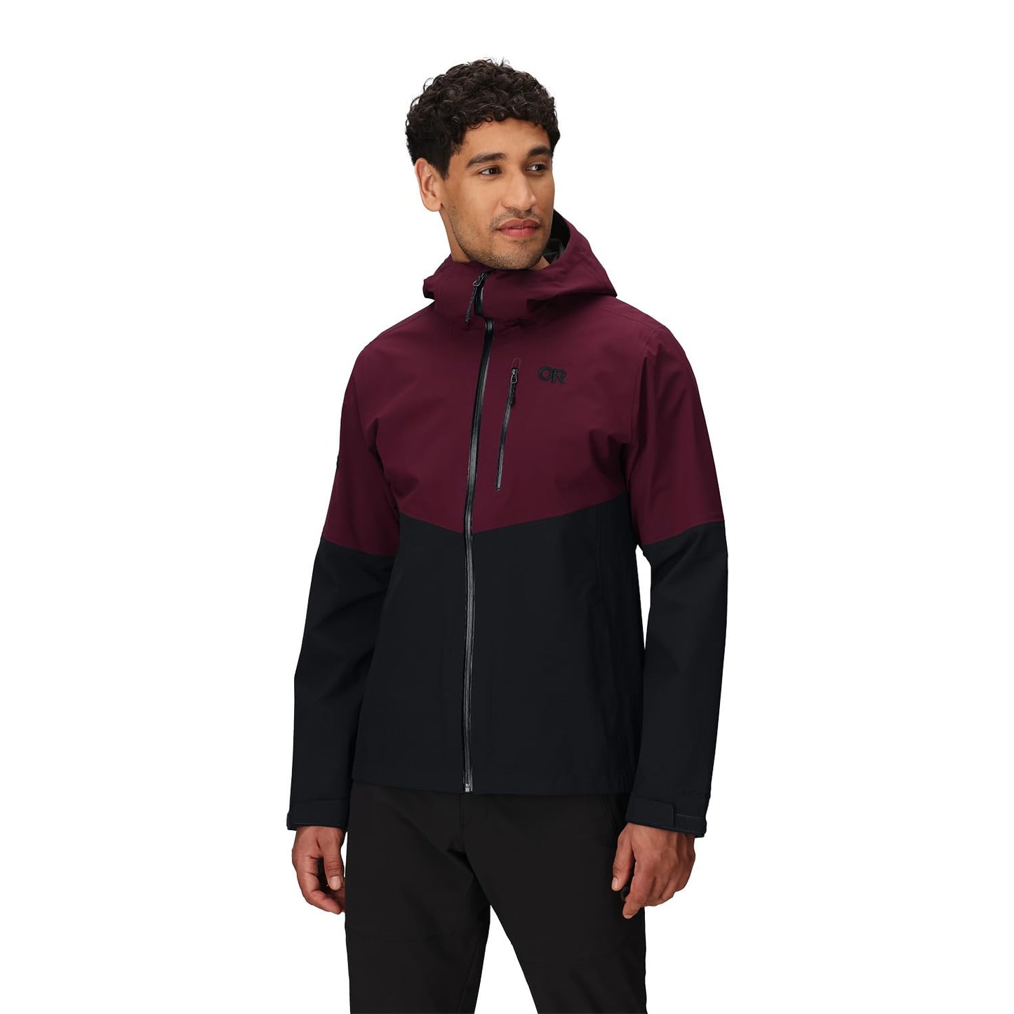 Waterproof Windproof Hooded 3L Rain Jacket