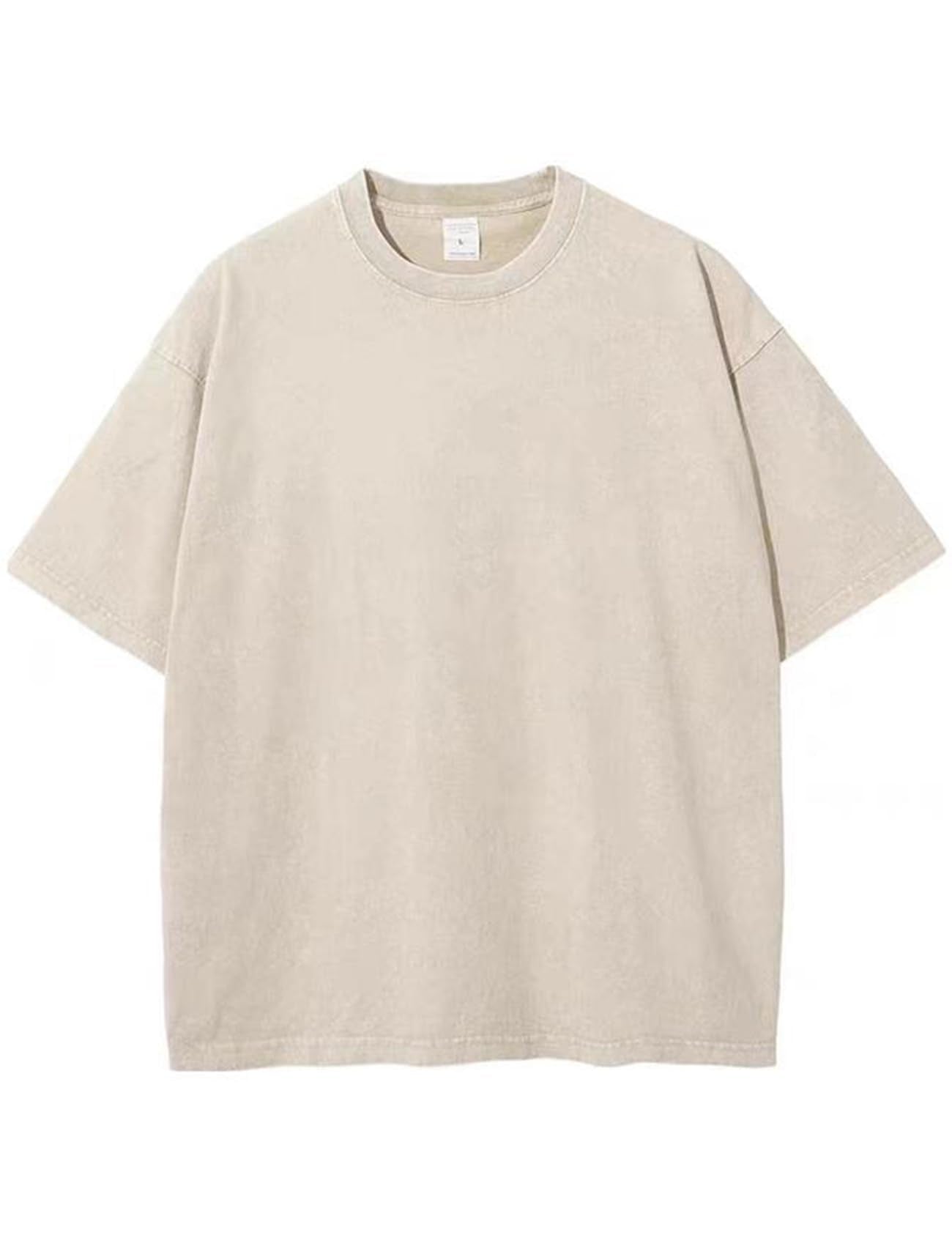 Oversized Vintage Washed Loose Fit Streetwear T-Shirt Unisex