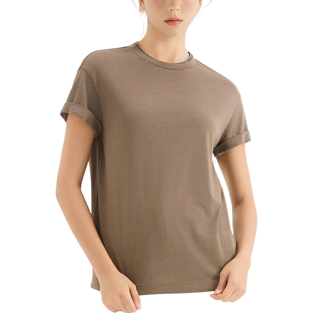 Women's Casual Soft Short Sleeve Everyday Tee