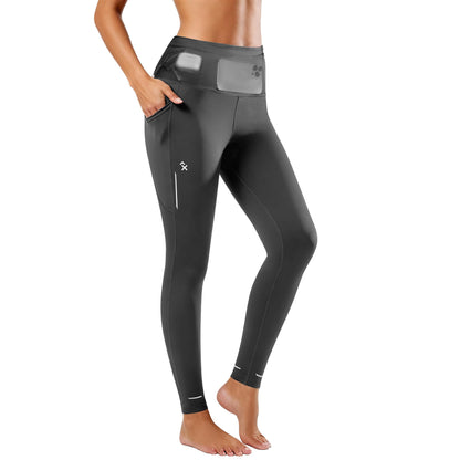 Women's High Waisted Yoga Leggings 6 Pockets Gym Compression Pants