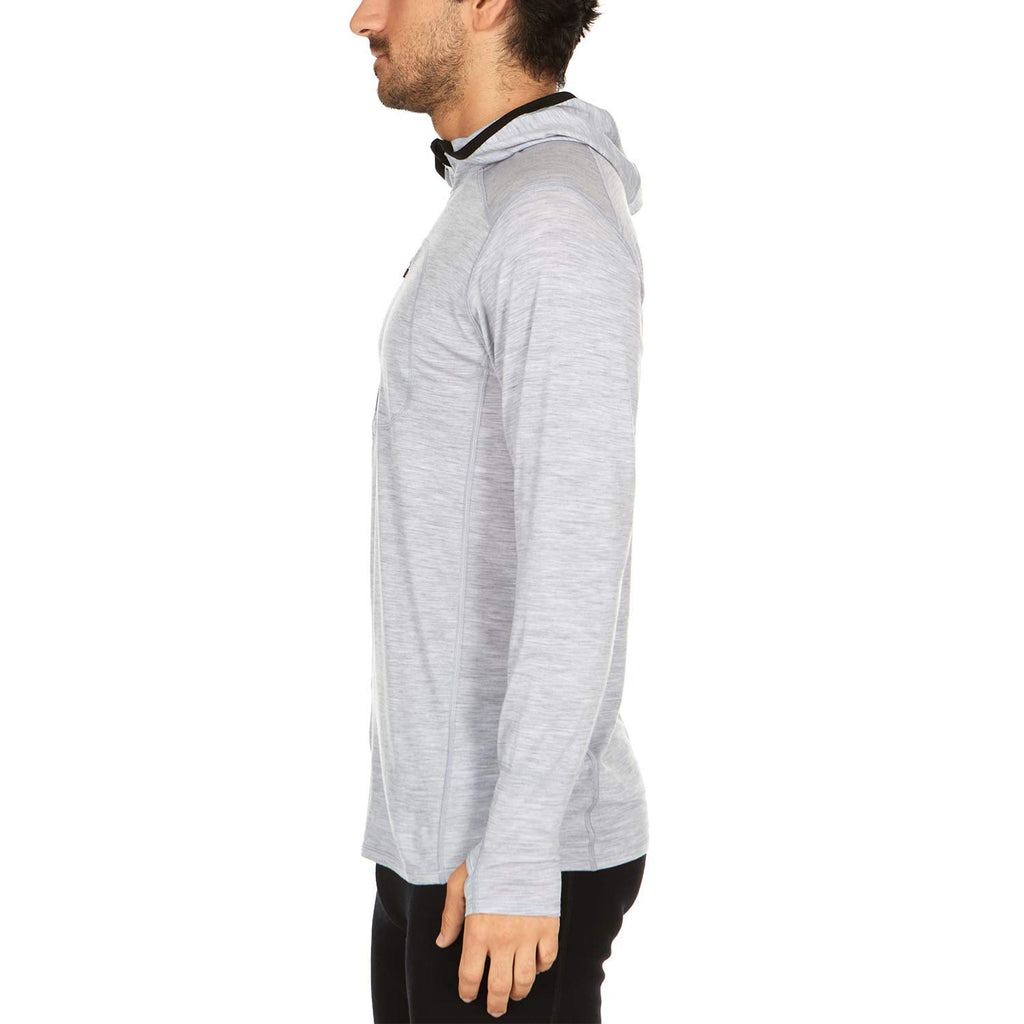 Men's Merino Wool Quarter Zip Sun Hoodie