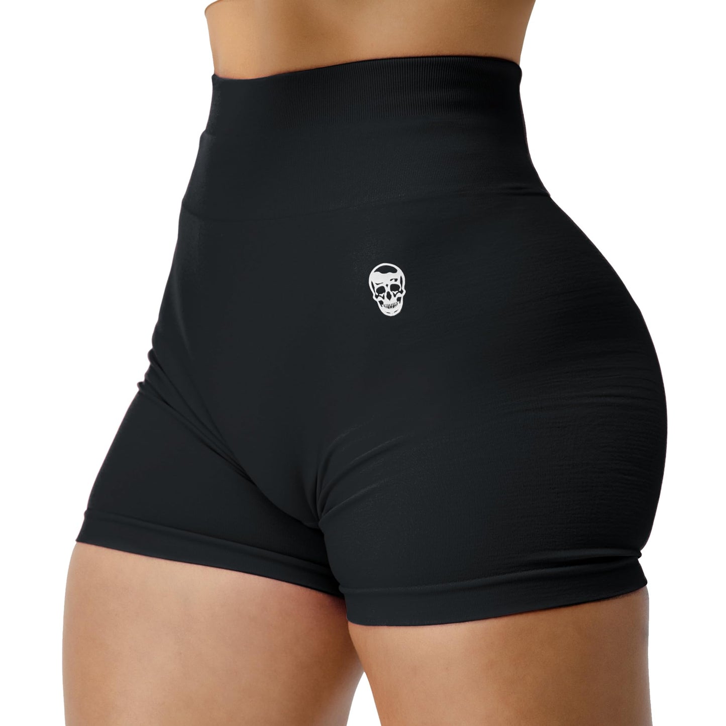 High Waist Seamless Biker Workout Shorts