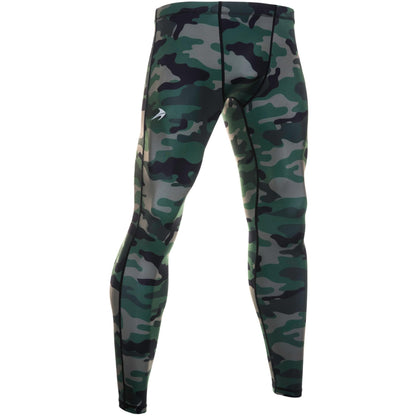 Men's Compression Workout Running Base Layer Tights