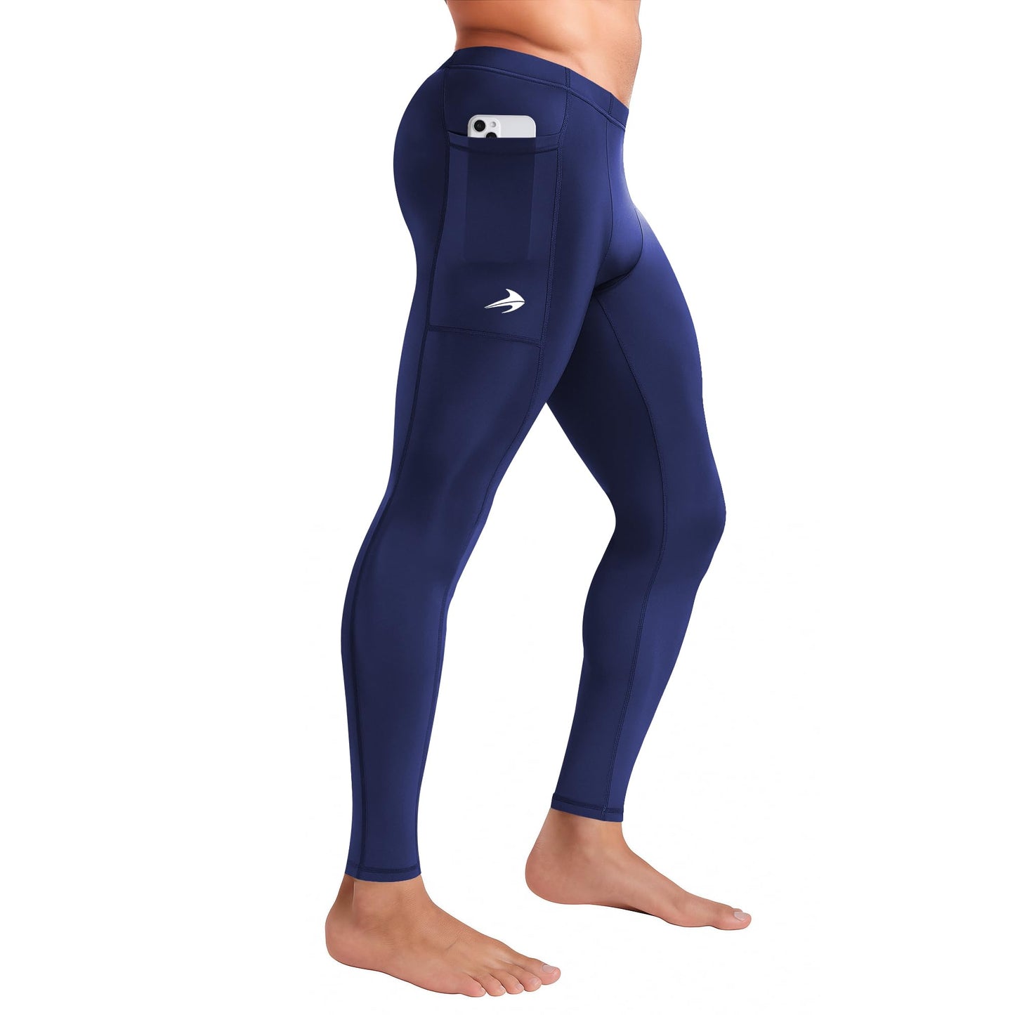 Men's Compression Workout Running Base Layer Tights