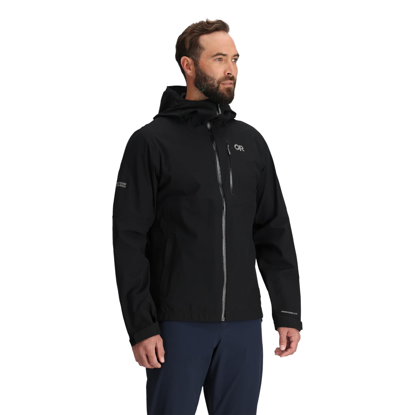 Waterproof Windproof Hooded 3L Rain Jacket
