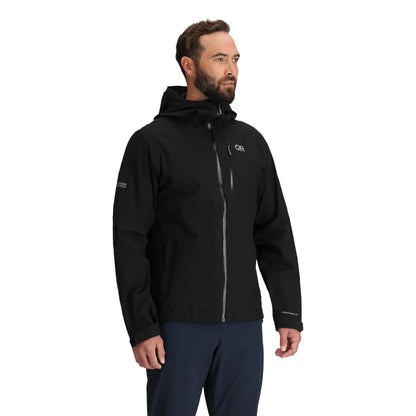 Waterproof Windproof Hooded 3L Rain Jacket