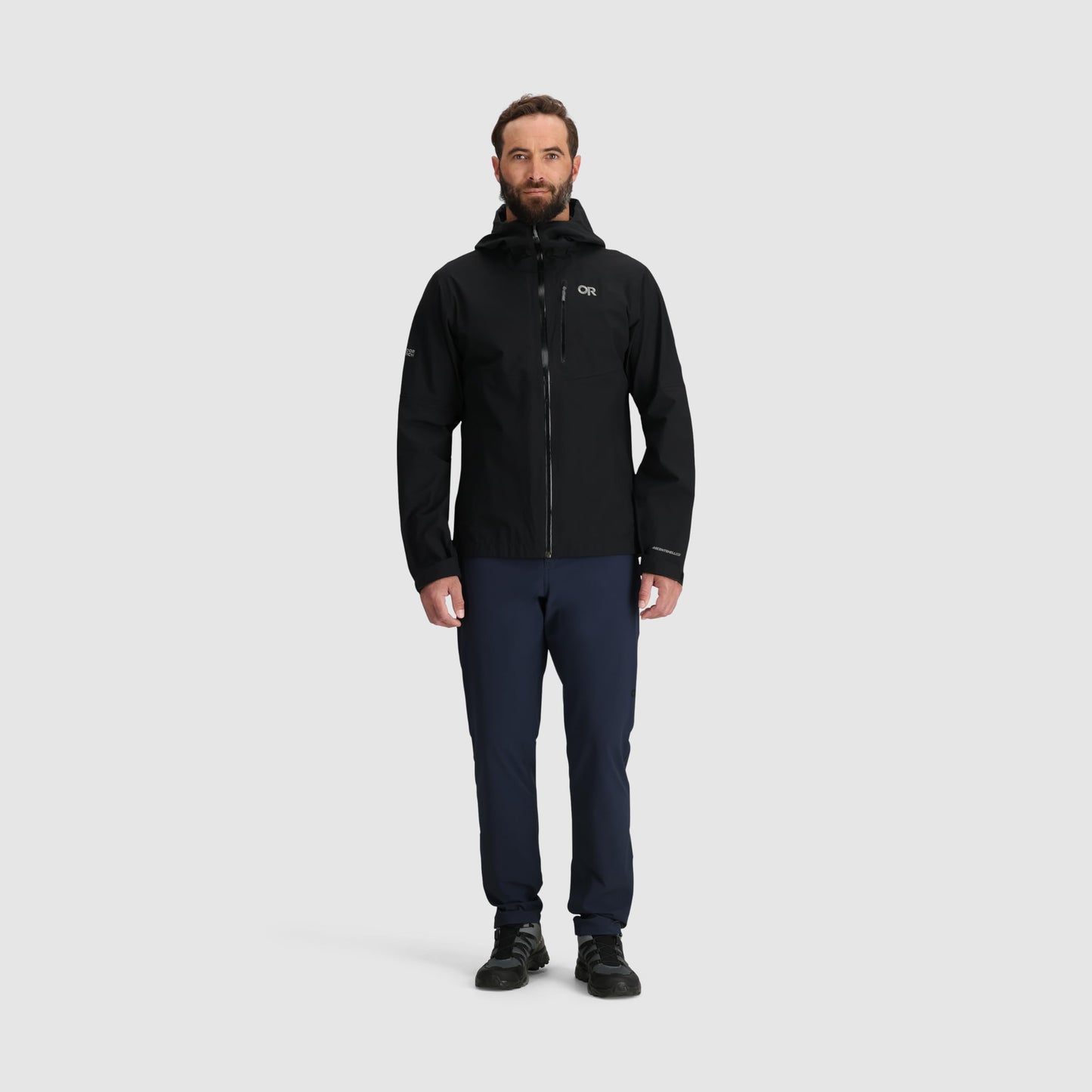 Waterproof Windproof Hooded 3L Rain Jacket
