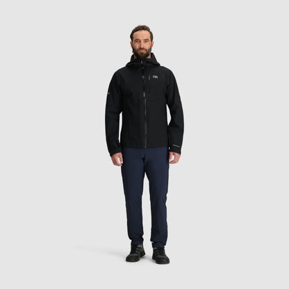 Waterproof Windproof Hooded 3L Rain Jacket