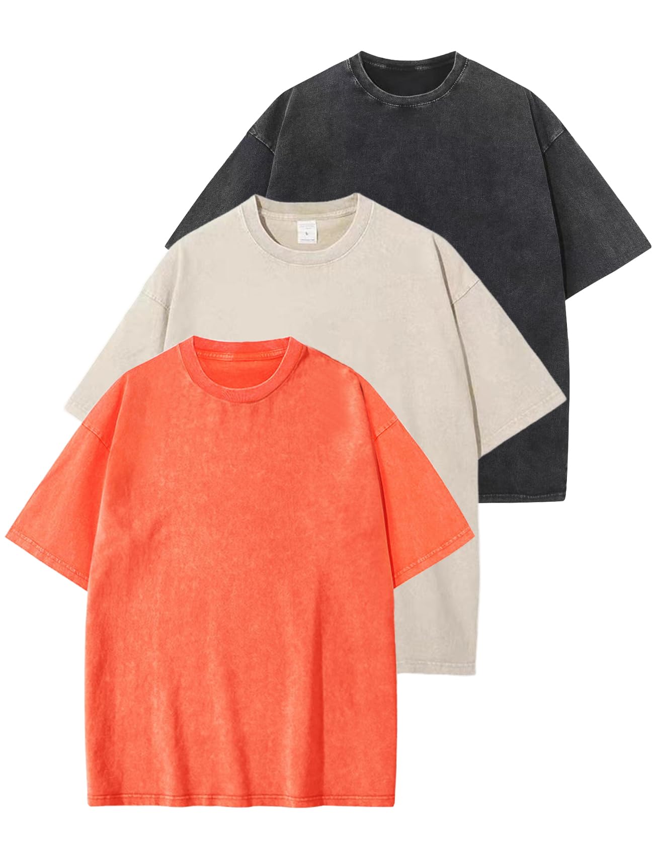 Oversized Vintage Washed Loose Fit Streetwear T-Shirt Unisex