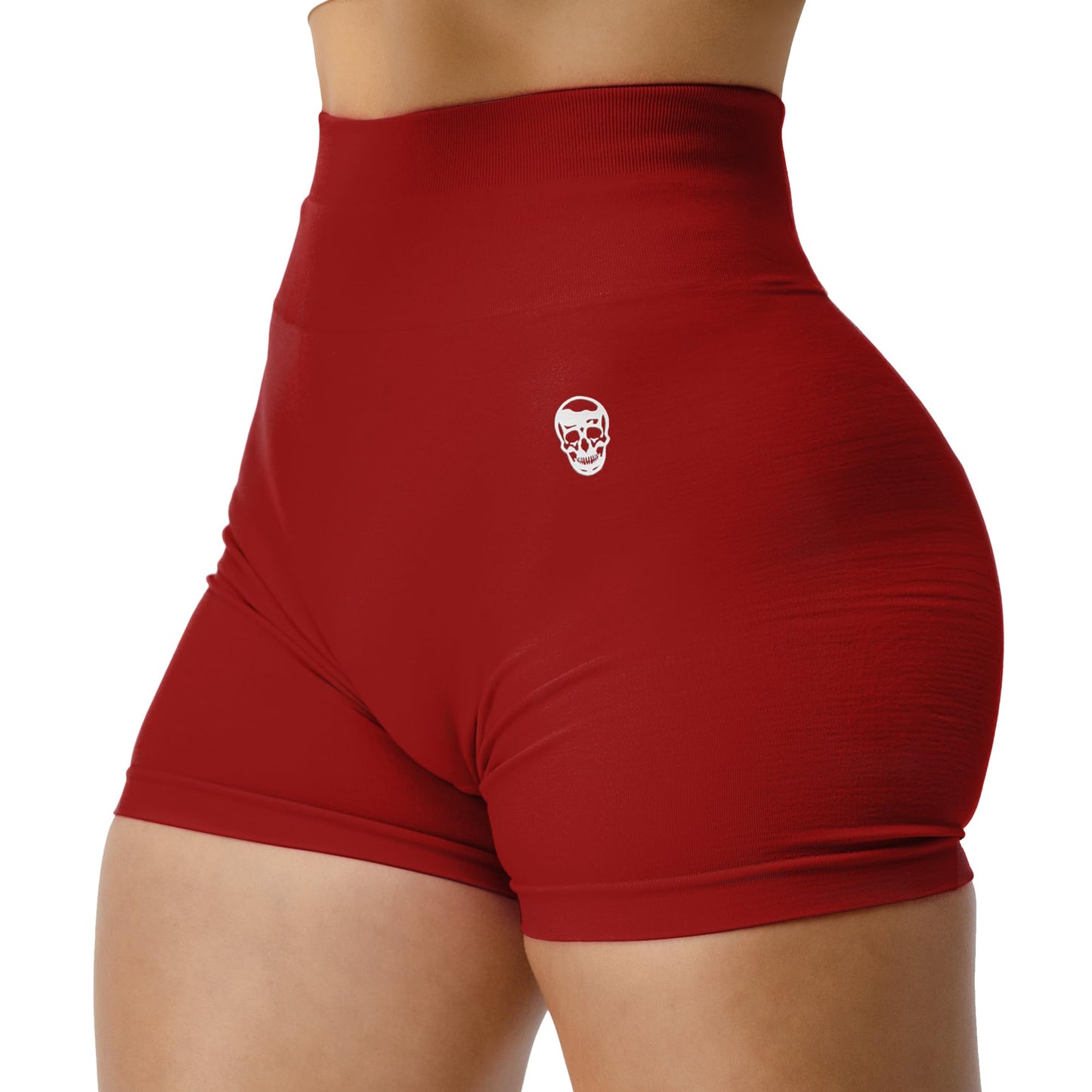 High Waist Seamless Biker Workout Shorts