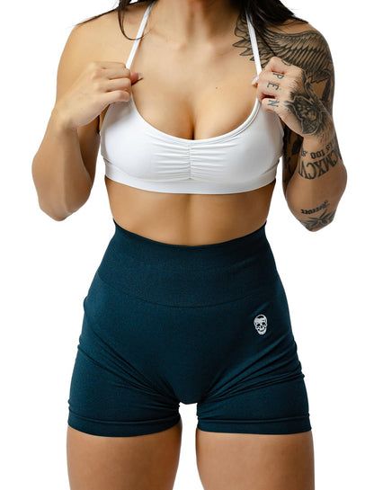 High Waist Seamless Biker Workout Shorts