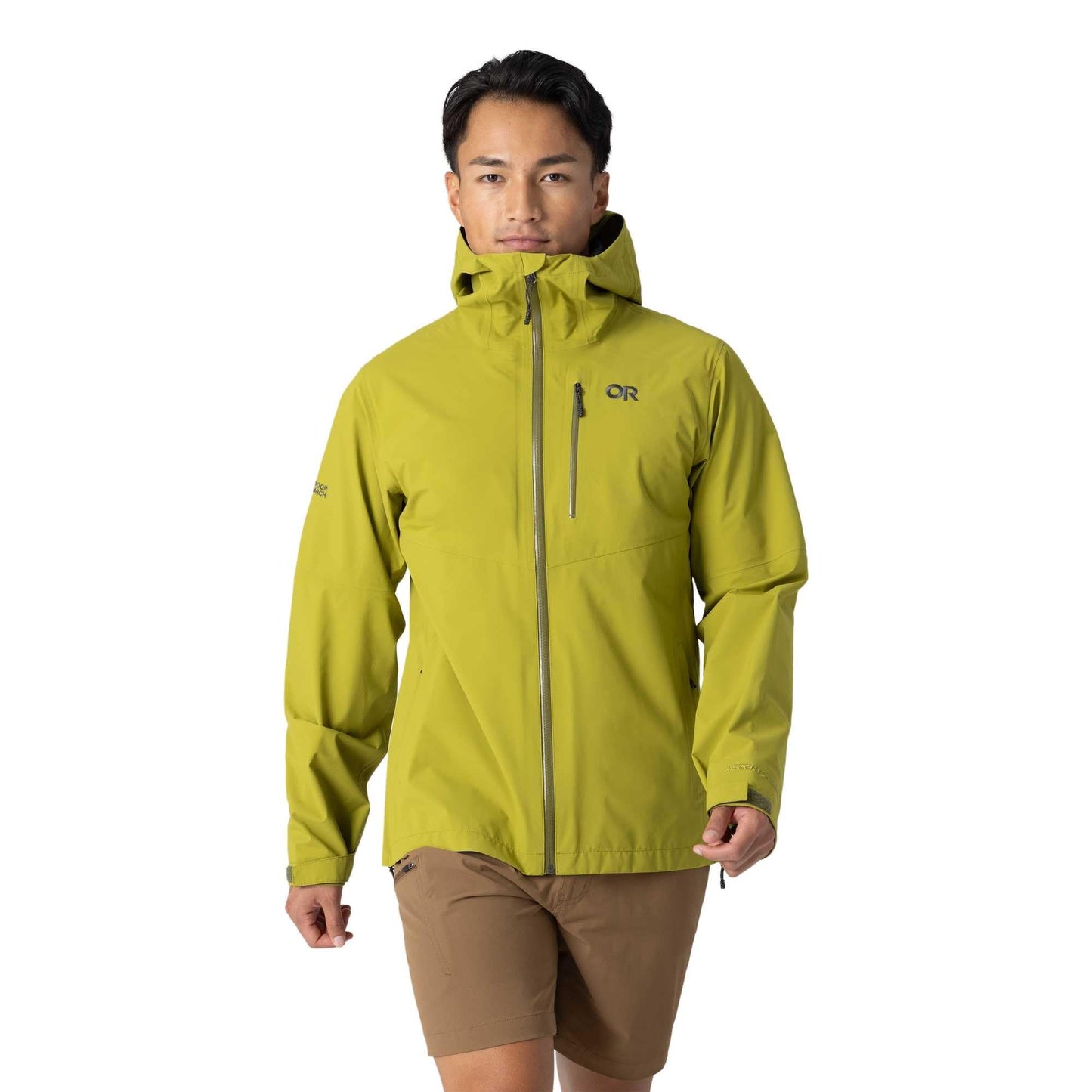 Waterproof Windproof Hooded 3L Rain Jacket