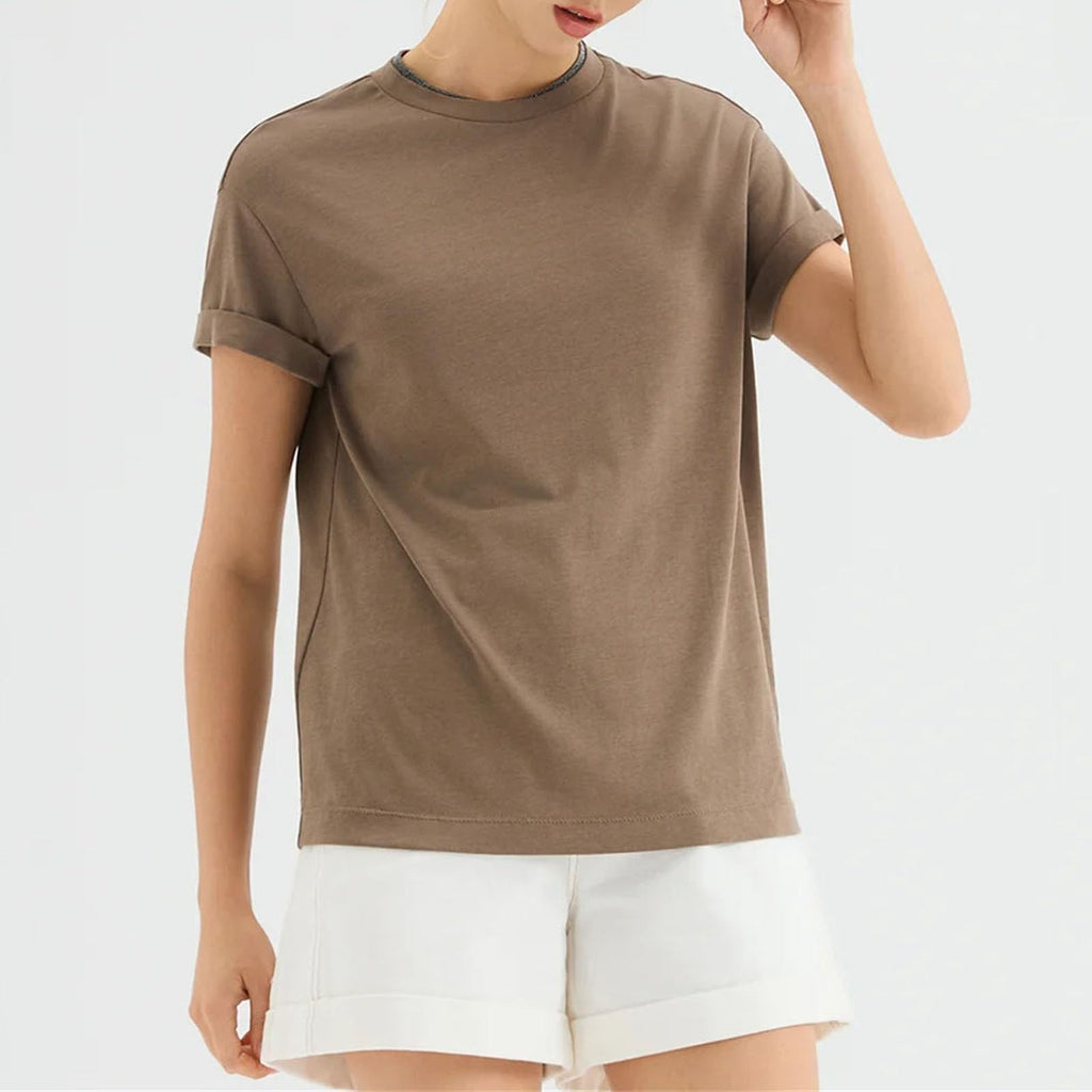 Women's Casual Soft Short Sleeve Everyday Tee