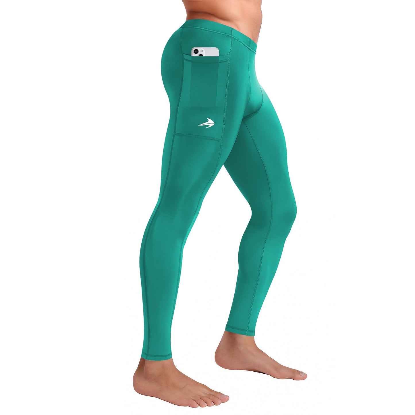 Men's Compression Workout Running Base Layer Tights
