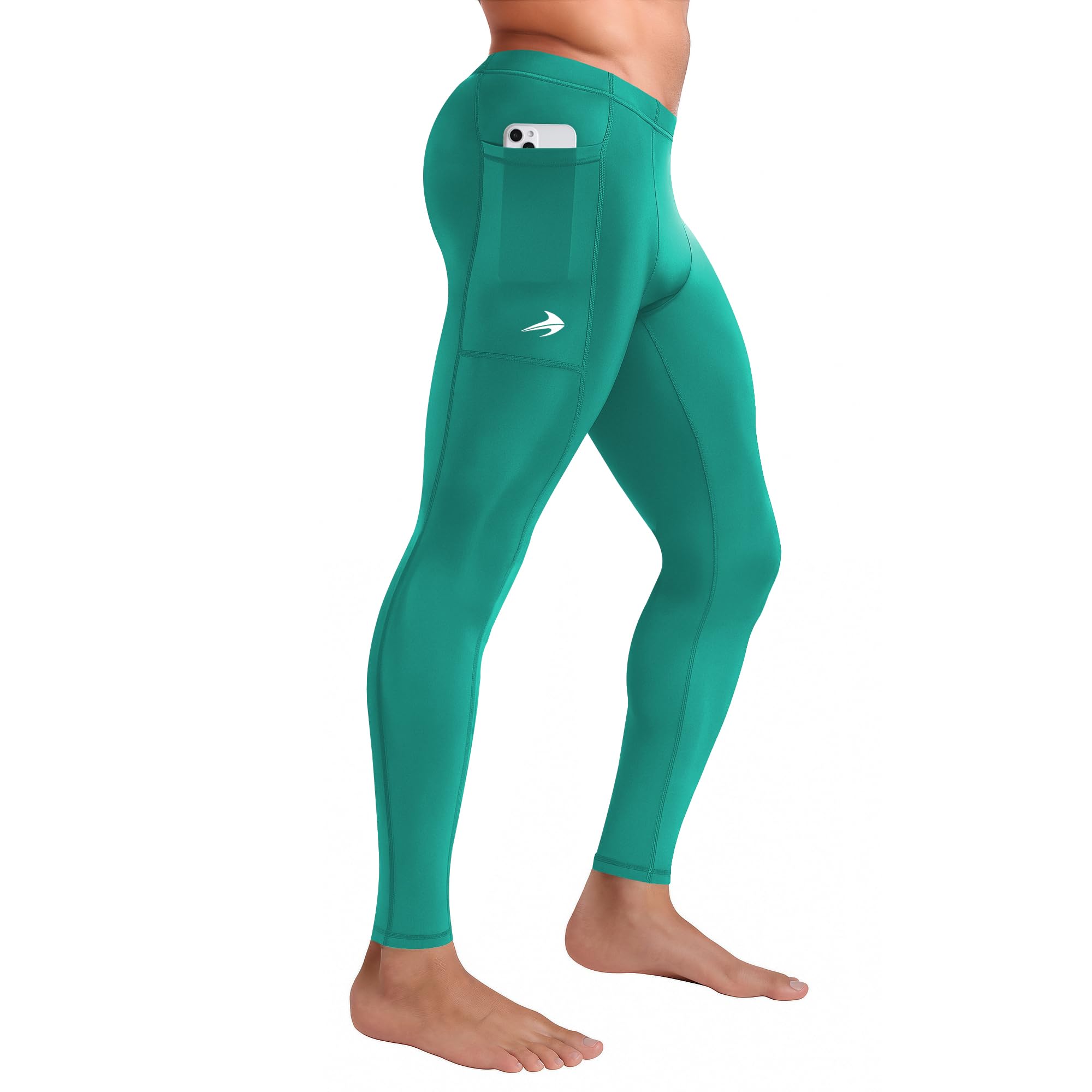 Men's Compression Workout Running Base Layer Tights