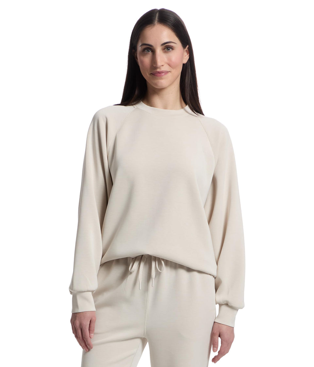 Women's Crewneck Long Sleeve Soft Casual Top