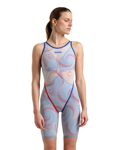 Carbon Glide Open Back Racing Kneeskin Swimsuit