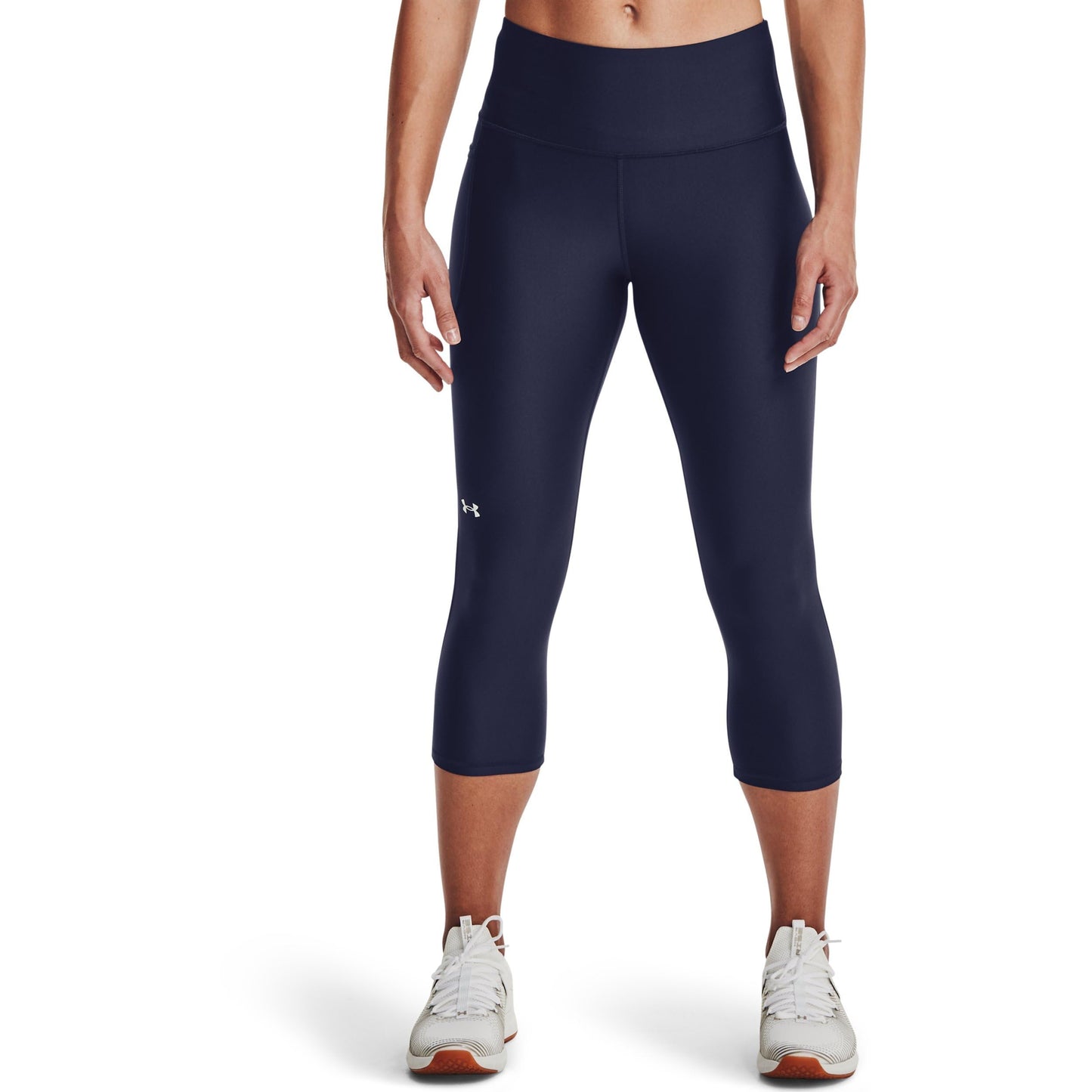 High Waisted Pocketed Capri Leggings