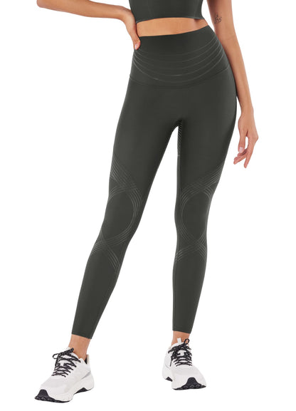 Seamless Sculpt Reversible Core Support Workout Leggings