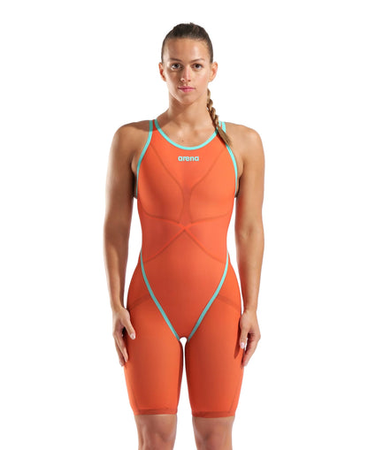 Carbon Glide Open Back Racing Kneeskin Swimsuit