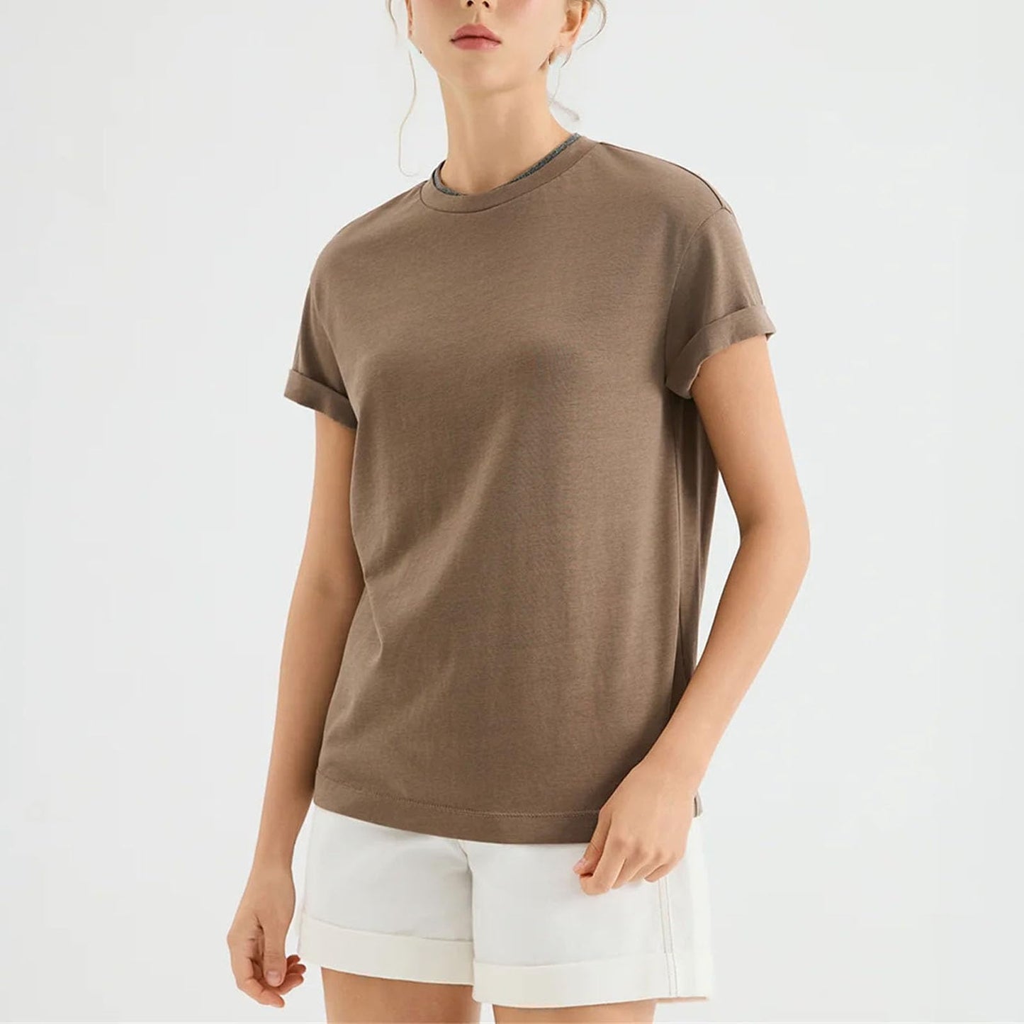 Women's Casual Soft Short Sleeve Everyday Tee