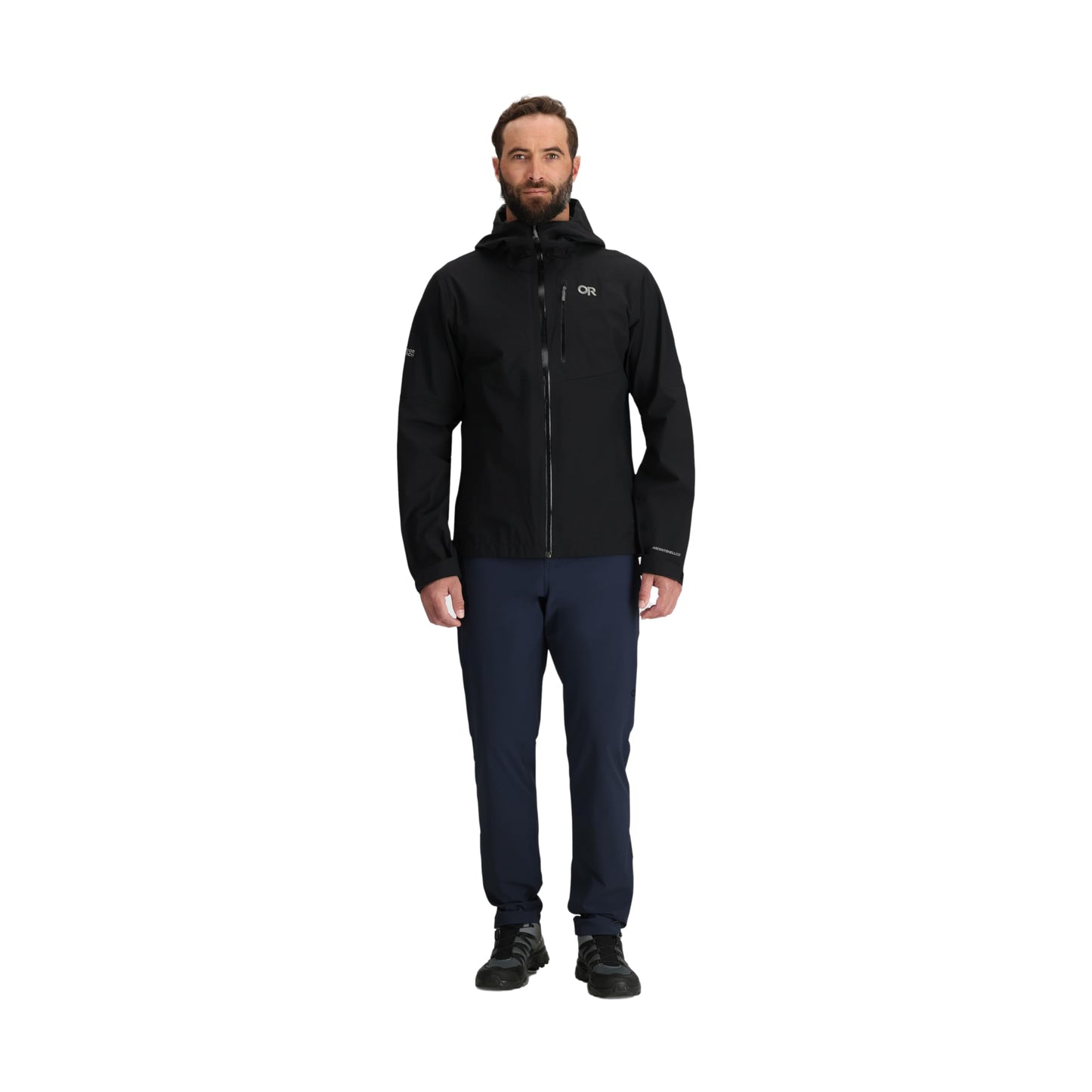 Waterproof Windproof Hooded 3L Rain Jacket